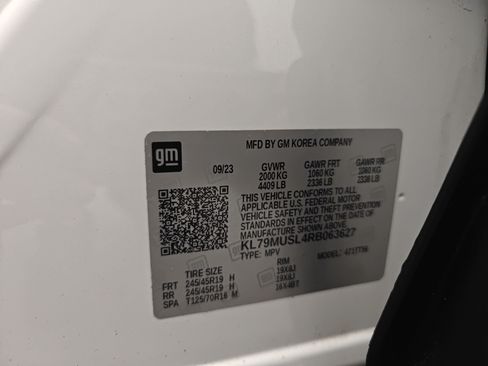 Certified 2024 Chevrolet TrailBlazer RS AWD/4WD image 23