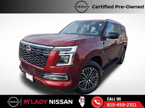 Used 2025 Nissan Armada SL w/ Captain's Chari Seat Package image 2