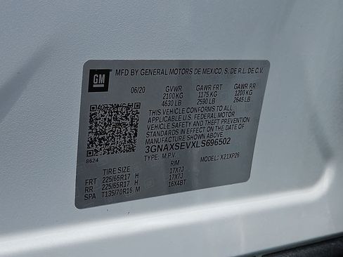 Used 2020 Chevrolet Equinox LS w/ LS Convenience Package AWD/4WD image 37