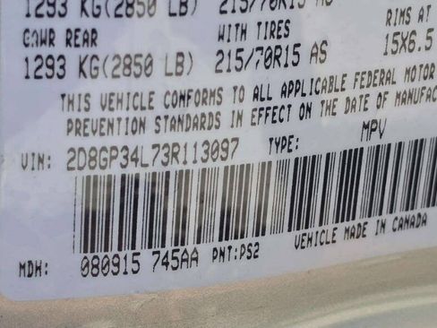 Used 2003 Dodge Grand Caravan eL FWD image 10