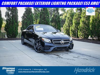 Used 2019 Mercedes-Benz E 53 AMG 4MATIC Cabriolet