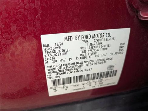 Used 2021 Ford Explorer ST w/ Equipment Group 401A AWD/4WD image 24