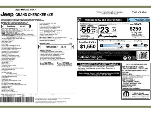 Used 2023 Jeep Grand Cherokee 4xe image 9