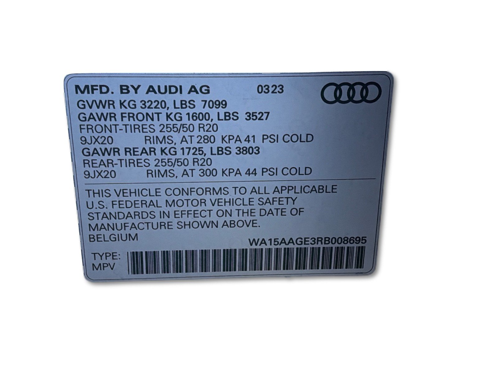Used 2024 Audi Q8 e-tron Premium Plus w/ Premium Plus Package AWD/4WD image 20