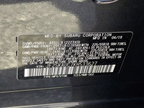 Used 2019 Subaru Forester Limited w/ Popular Package #3 AWD/4WD image 27