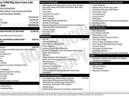 Used 2017 RAM 2500 Big Horn image 40