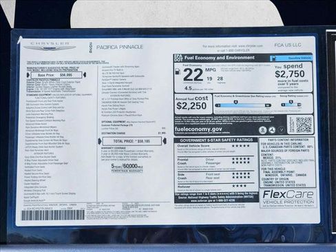 New 2026 Chrysler Pacifica Pinnacle image 18