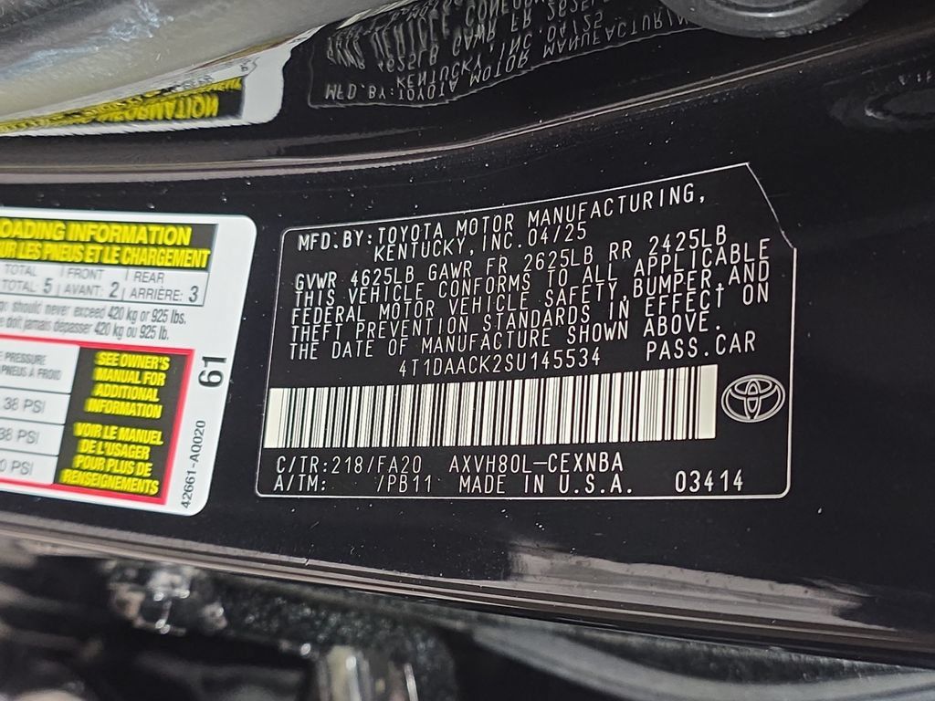 Used 2025 Toyota Camry LE FWD image 10