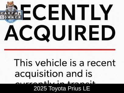 Used 2025 Toyota Prius LE