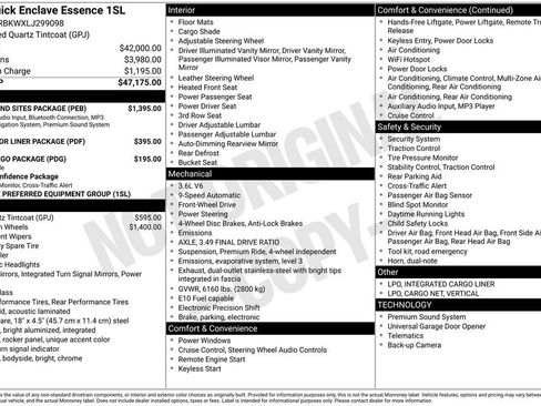 Used 2020 Buick Enclave Essence w/ Sound and Sites Package image 7