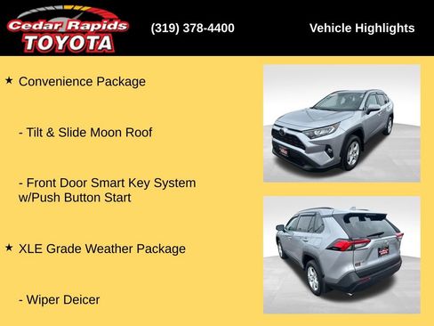 Used 2021 Toyota RAV4 XLE w/ Convenience Package AWD/4WD image 32