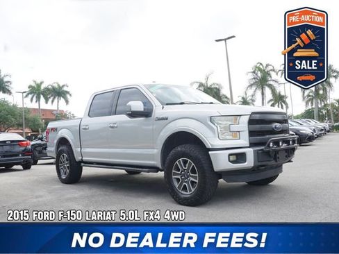 Used 2015 Ford F150 Lariat AWD/4WD image 1