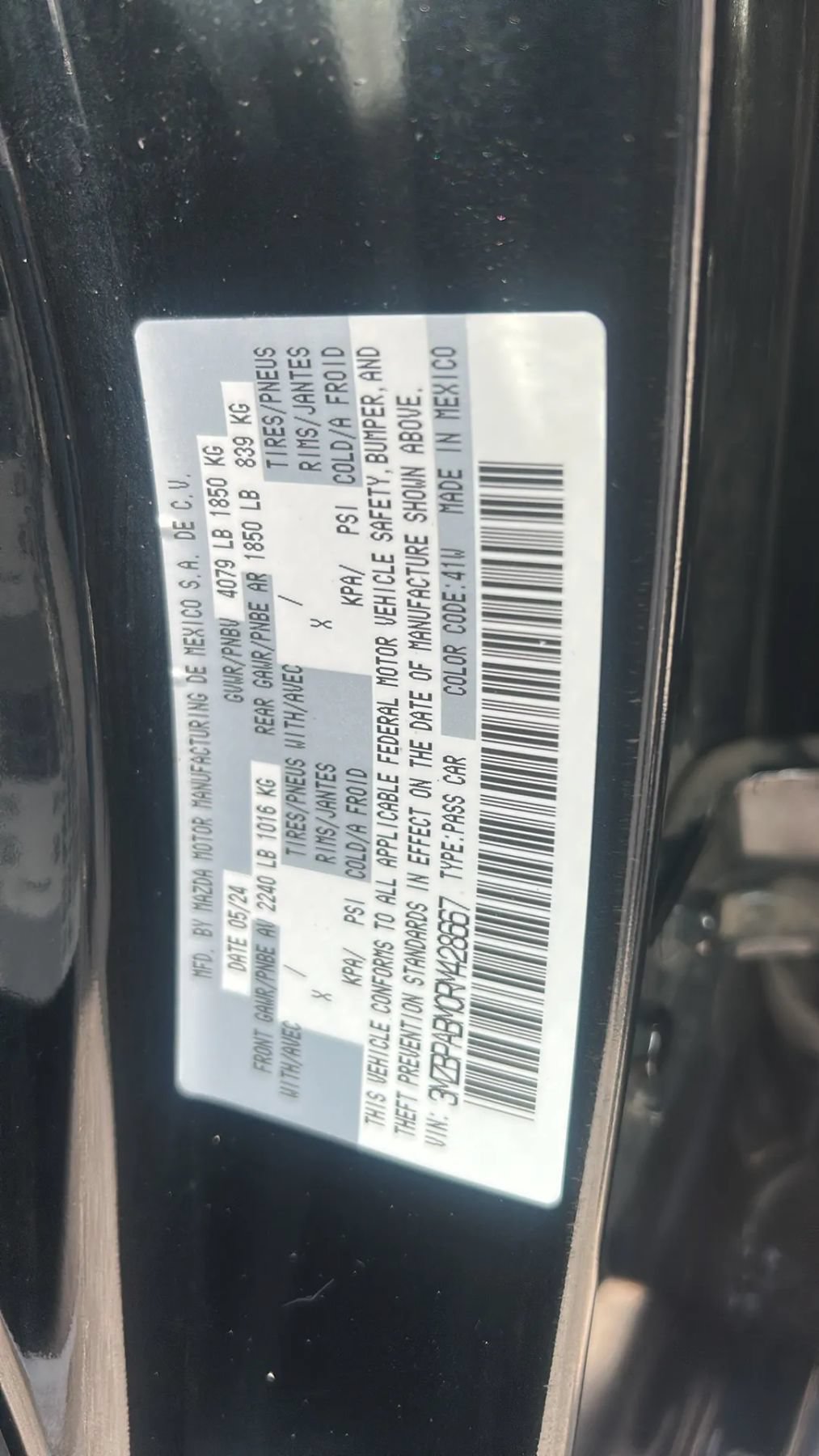 Used 2024 MAZDA MAZDA3 s FWD image 26