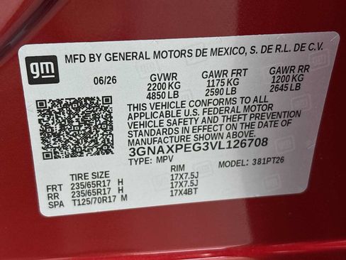 New 2027 Chevrolet Equinox LT w/ Convenience Package II AWD/4WD image 33