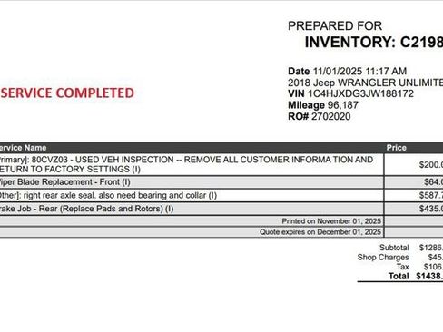 Used 2018 Jeep Wrangler Unlimited Sport S image 48