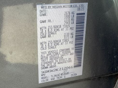 Used 2024 Nissan Pathfinder S AWD/4WD image 31