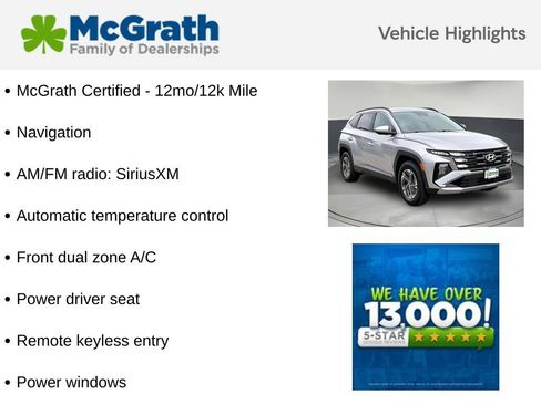Used 2025 Hyundai Tucson Blue AWD/4WD image 6