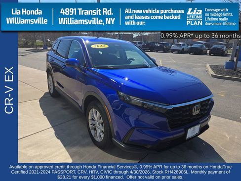 Certified 2024 Honda CR-V EX image 1