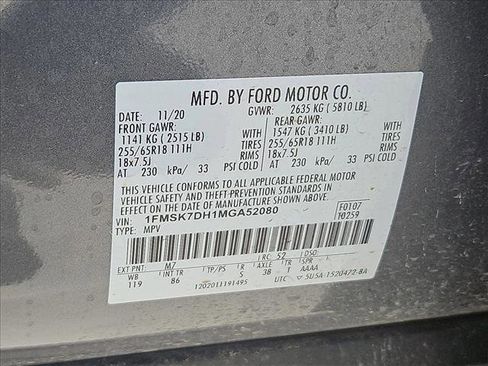 Used 2021 Ford Explorer XLT image 23