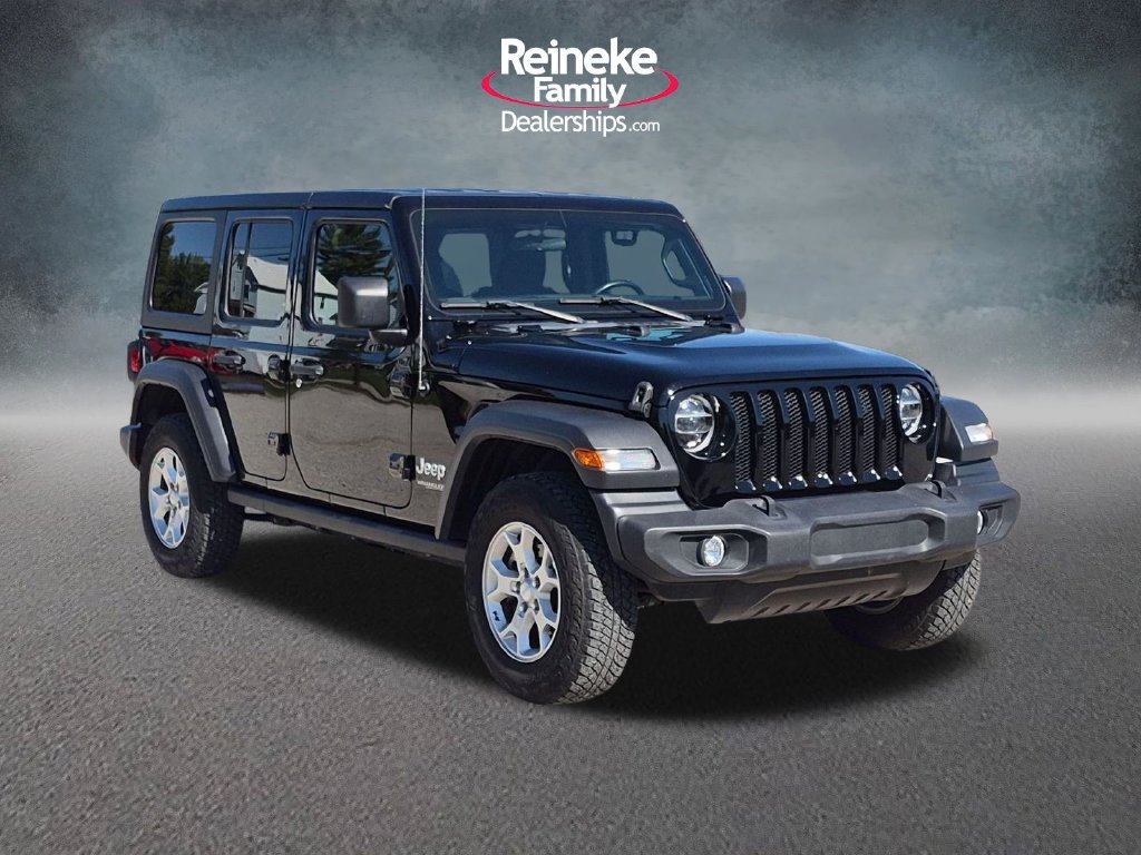 Used 2021 Jeep Wrangler Unlimited Sport AWD/4WD image 3