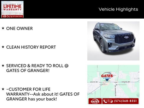 Used 2025 Ford Explorer ST-Line w/ ST-Line Street Pack AWD/4WD image 8