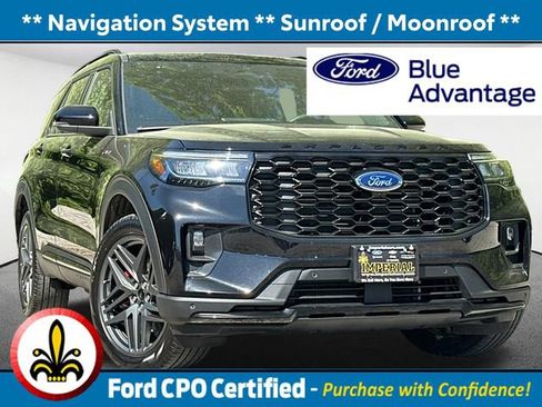 Certified 2025 Ford Explorer ST-Line w/ ST-Line Street Pack AWD/4WD image 1