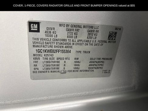 Used 2015 Chevrolet Silverado 2500 LTZ w/ Duramax Plus Package image 15