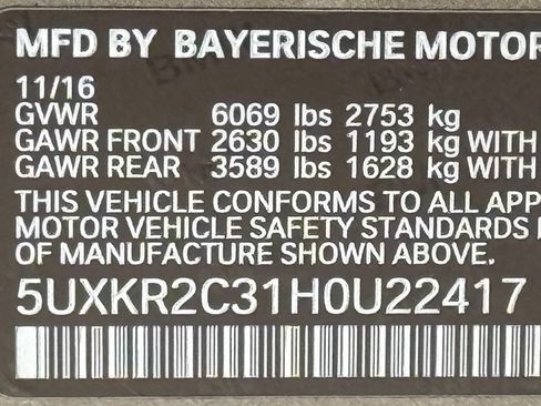 Used 2017 BMW X5 sDrive35i RWD image 51