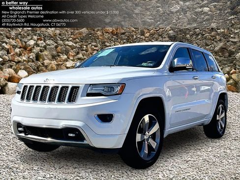 Used 2014 Jeep Grand Cherokee Overland w/ Advanced Technology Group AWD/4WD image 1