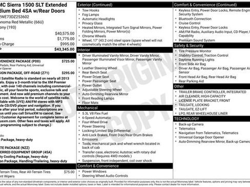 Used 2013 GMC Sierra 1500 SLT w/ SLT Convenience Package AWD/4WD image 32