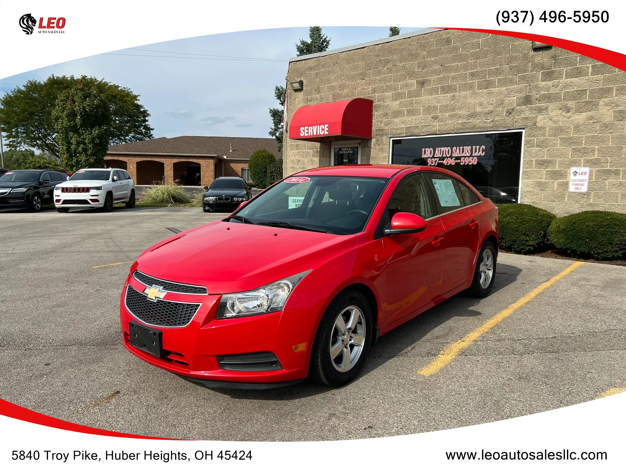 Used 2014 Chevrolet Cruze LT FWD image 1