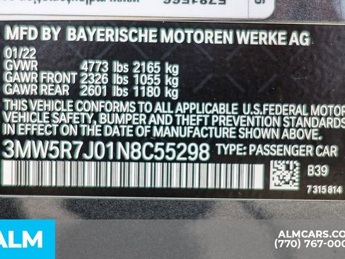 Used 2022 BMW 330i xDrive Sedan w/ Premium Package 2 image 62