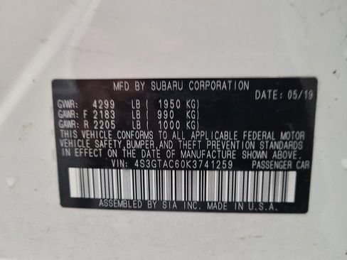 Used 2019 Subaru Impreza 2.0i Premium AWD/4WD image 33