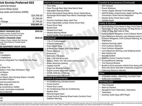 New 2026 Buick Envista Sport Touring w/ Convenience I Package FWD image 25