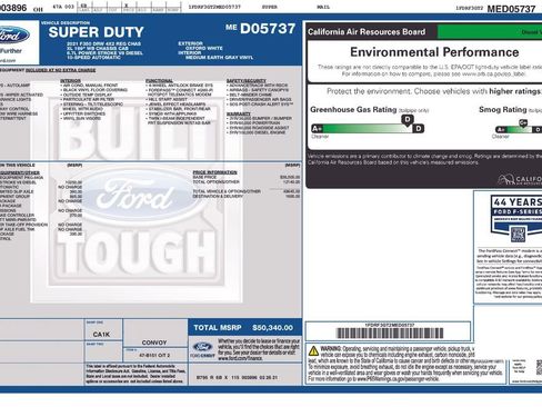 Used 2021 Ford F350 XL w/ Power Equipment Group image 15