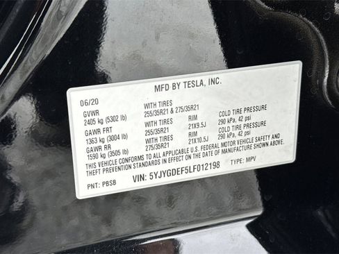 Used 2020 Tesla Model Y Performance image 28