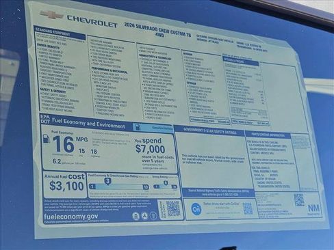 New 2026 Chevrolet Silverado 1500 Custom Trail Boss w/ LPO, Dark Essentials Package image 17