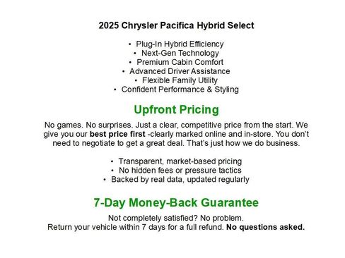 Used 2025 Chrysler Pacifica Select FWD image 2