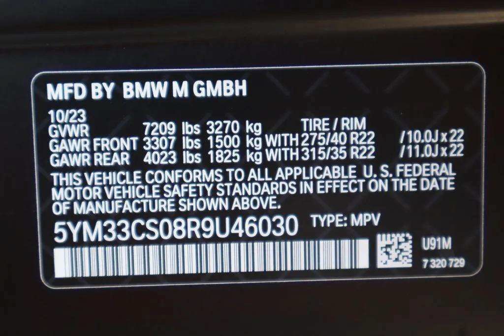 Used 2024 BMW XM Label Red AWD/4WD image 16