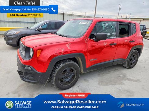 Used 2015 Jeep Renegade Sport w/ Power & Air Group FWD image 1