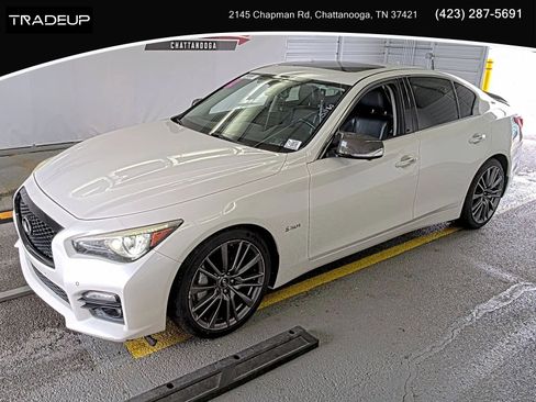 Used 2016 INFINITI Q50 Red Sport 400 RWD image 1