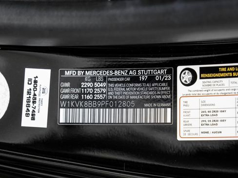 Used 2023 Mercedes-Benz SL 63 AMG 4MATIC image 64