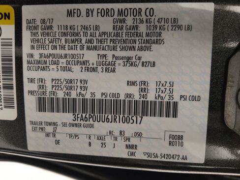 Used 2018 Ford Fusion S image 33