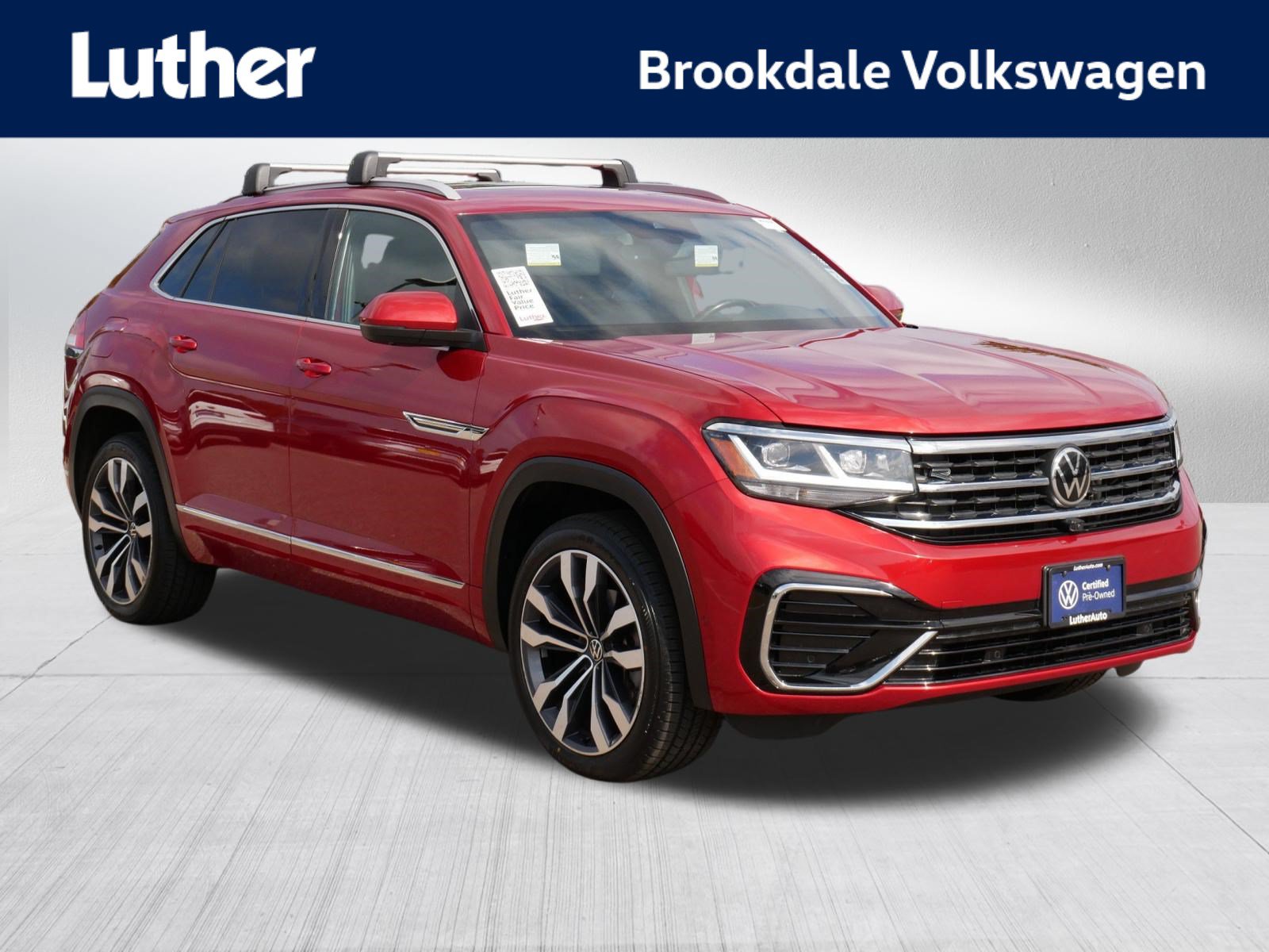 Certified 2022 Volkswagen Atlas Cross Sport SEL Premium R-Line AWD/4WD image 1
