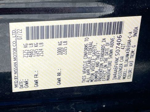 Used 2022 Nissan Maxima Platinum w/ Sport Mat Group FWD image 34