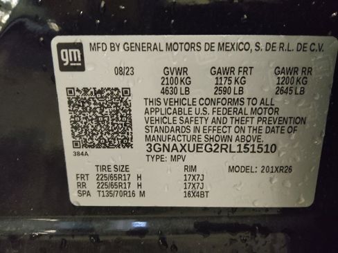 Used 2024 Chevrolet Equinox LT w/ LPO, Floor Liner Package AWD/4WD image 33