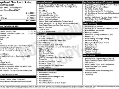 Used 2021 Jeep Grand Cherokee L Limited image 46