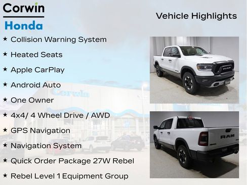 Used 2023 RAM 1500 Rebel w/ Rebel Level 1 Equipment Group AWD/4WD image 11