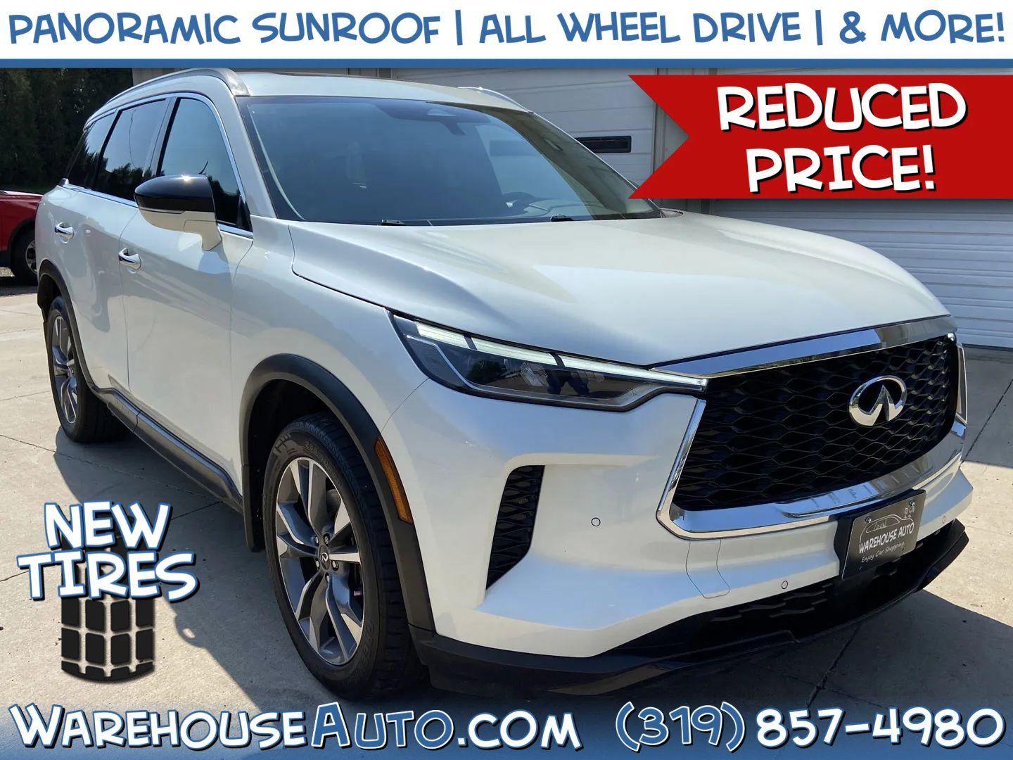 Used 2023 INFINITI QX60 Luxe AWD/4WD image 1