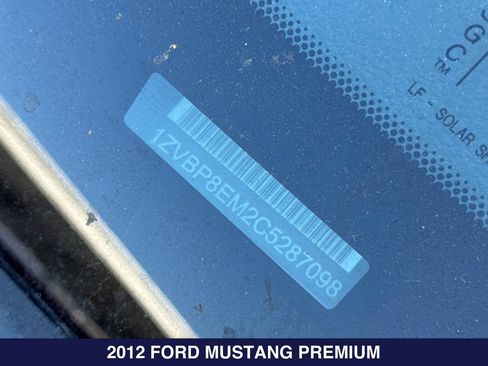 Used 2012 Ford Mustang Premium RWD image 2